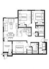 East Range Crossings_3 Bedroom Floor Plan